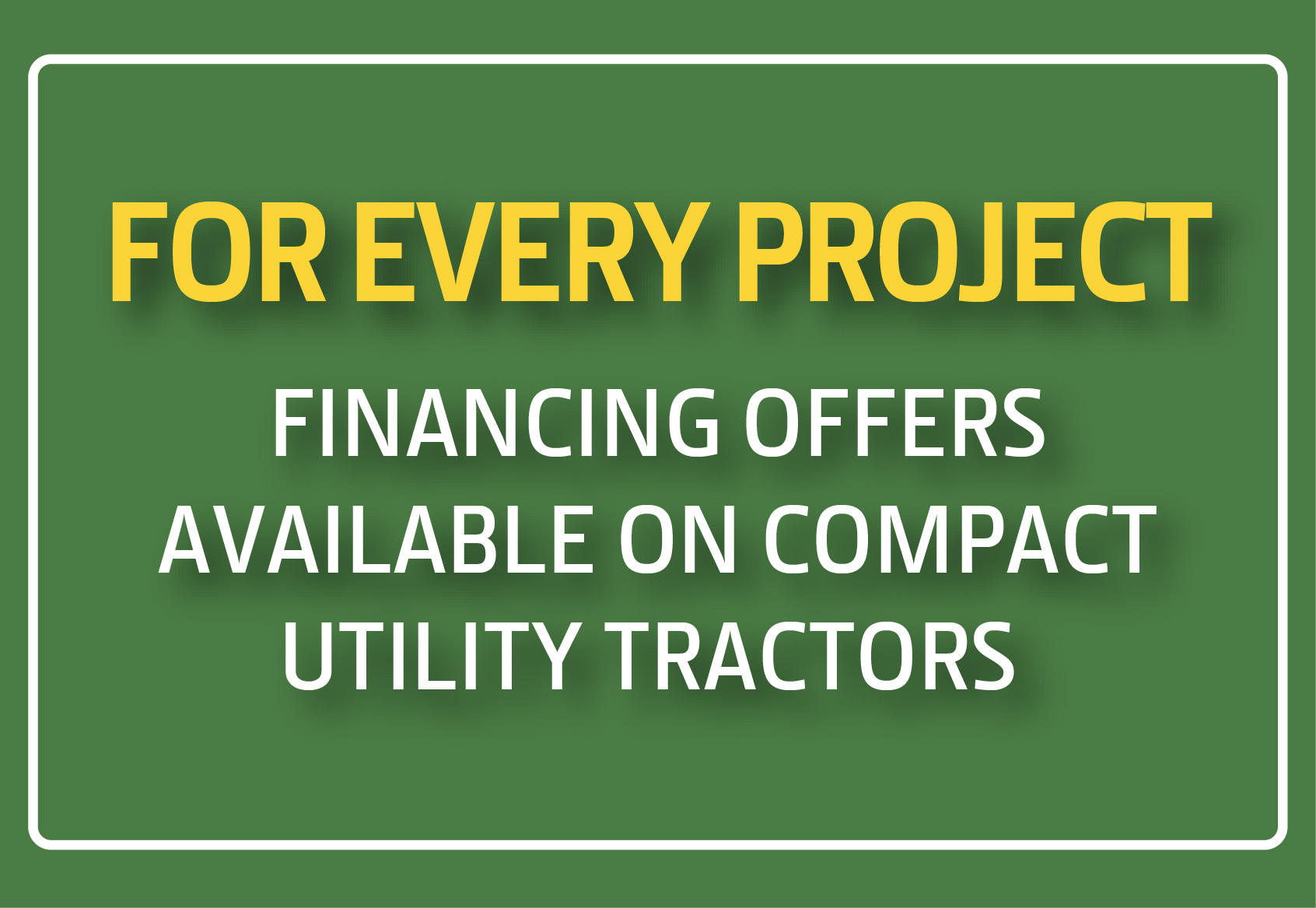 Compact Utility Tractor Promotions