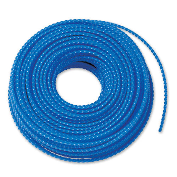 Premium DR Trimmer Cord 175 mil Blue Sprial, 80' Roll