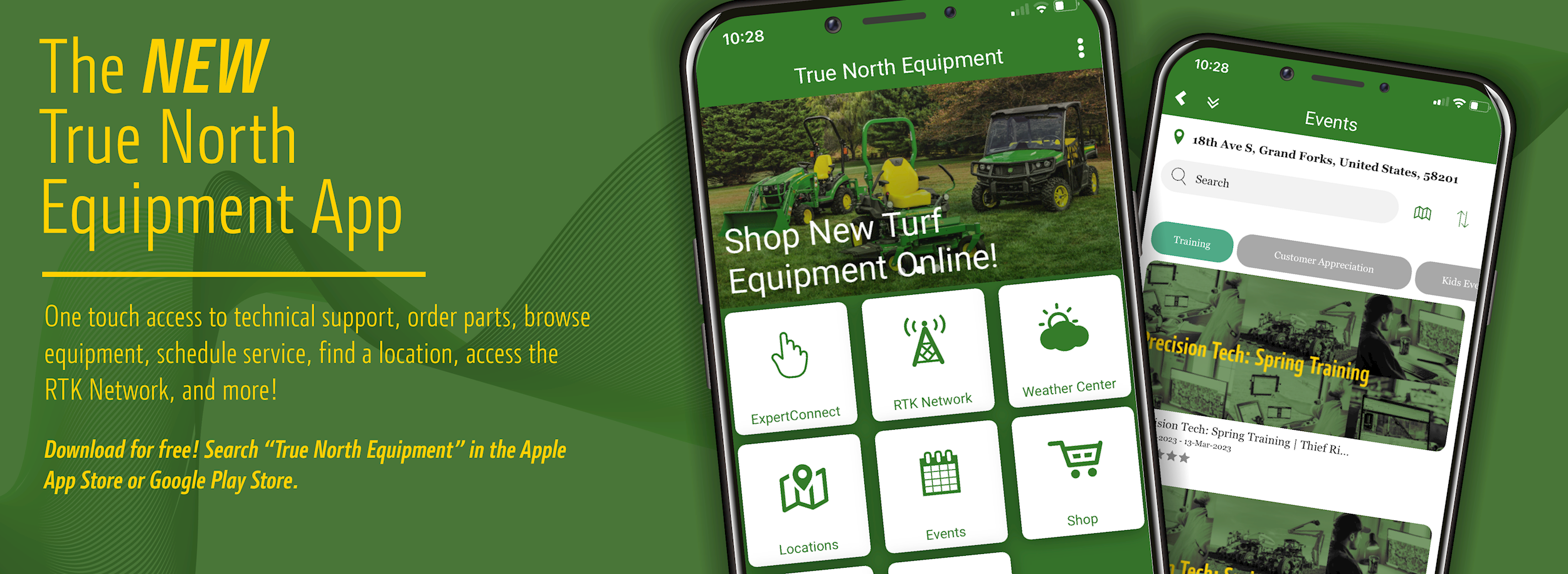 True North Equipment Mobile App