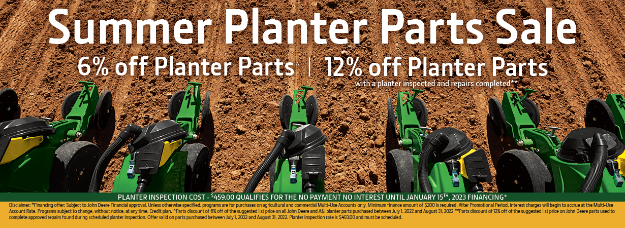Summer Planter Parts Sale